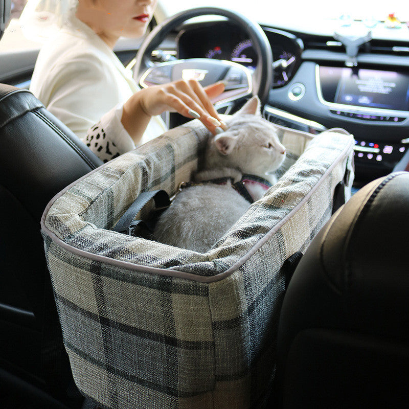The Ultimate Comfort for Your Pet on the Go: Introducing the Pet Car Central Control Nest Cushion Seat