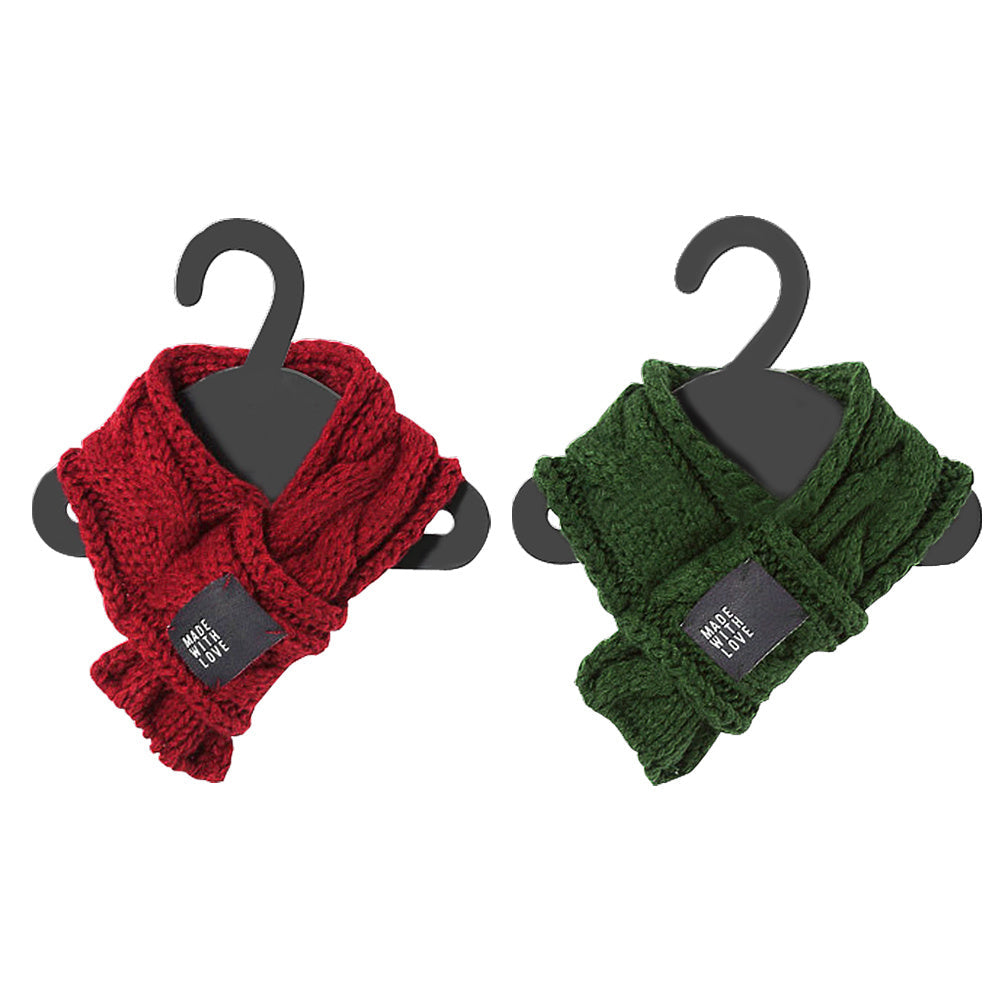 Elevate Your Pet's Style with Our Cozy Pet Scarves!